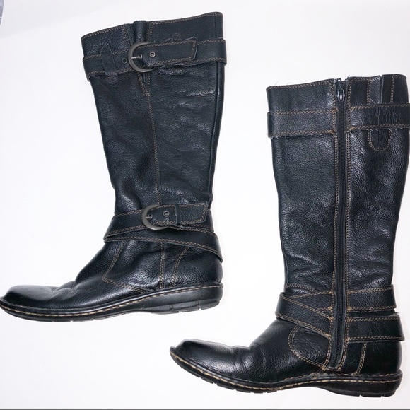 boc boots leather
